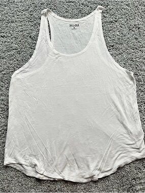 Mudd White Scoop Neck Tank